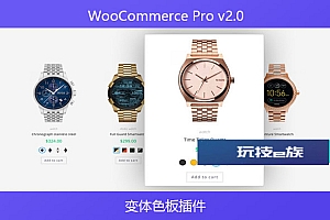WooCommerce Pro v2.0 – 变体色板插件