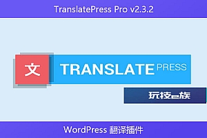 TranslatePress Pro v2.3.2 – WordPress 翻译插件