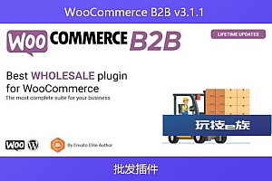 WooCommerce B2B v3.1.1 – 批发插件