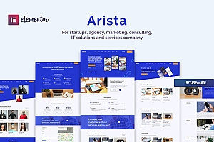Arista – 多功能业务Elementor模板工具包