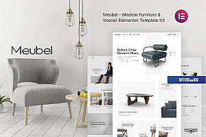 Meubel –现代家具WooCommerce Elementor模板工具包