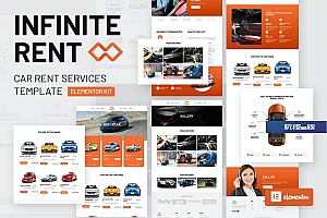 Infiniterent – 租车Elementor模板工具包