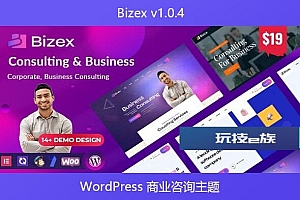 Bizex v1.0.4 – WordPress 商业咨询主题